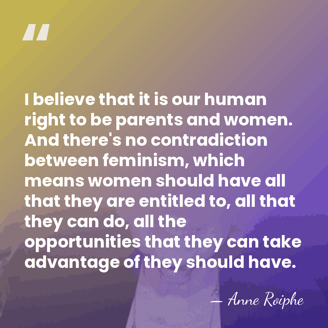 I believe that it is our human right to be parents and&hellip; - Anne Roiphe