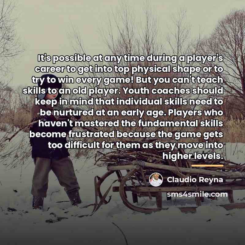 “It's possible at any time during a player's career to…” quote by Claudio Reyna