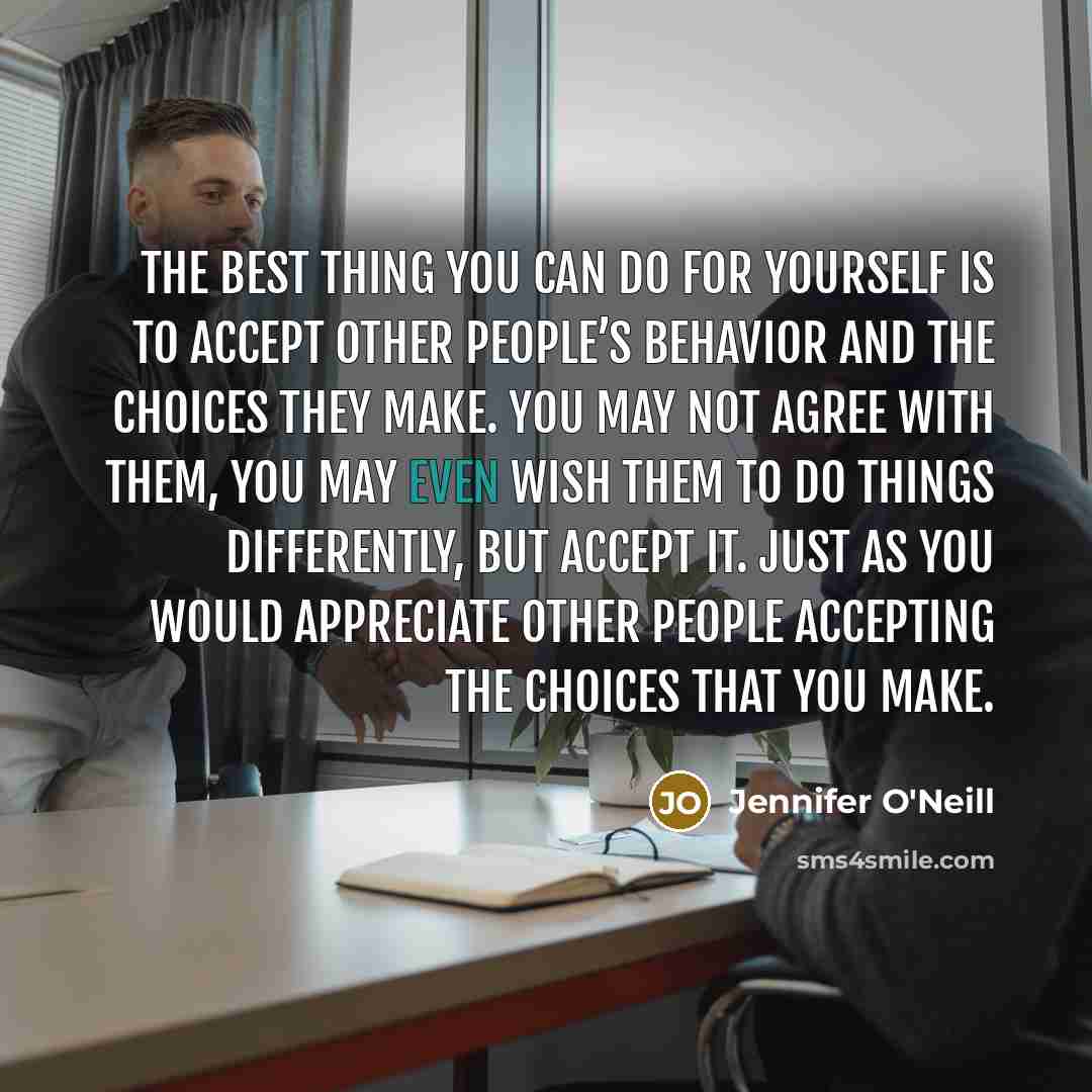 “The best thing you can do for yourself is to…” quote by Jennifer O'Neill