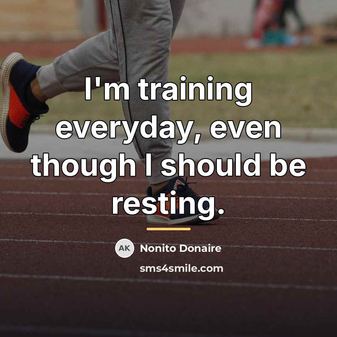 “I'm training everyday, even though I should be resting.…” quote by Nonito Donaire