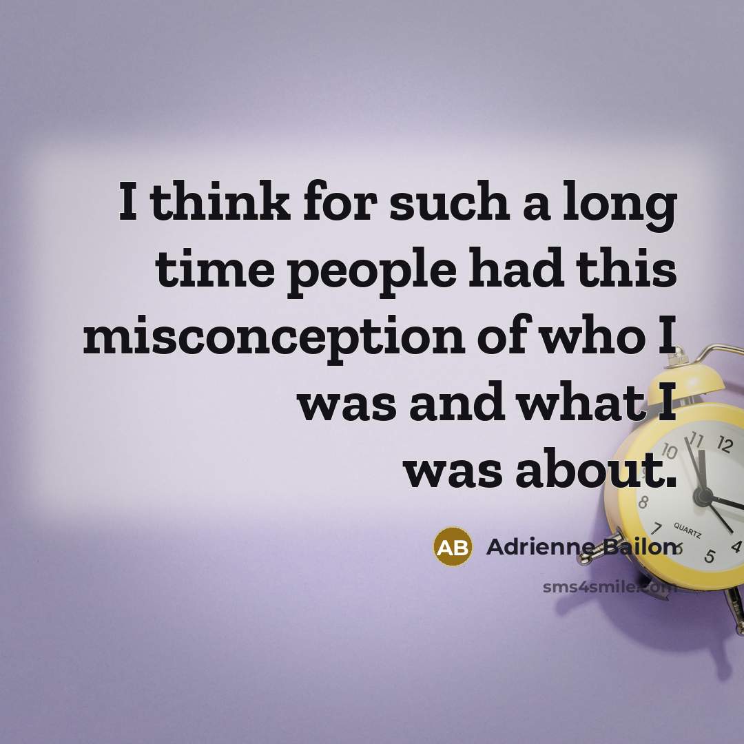 “I think for such a long time people had this…” quote by Adrienne Bailon