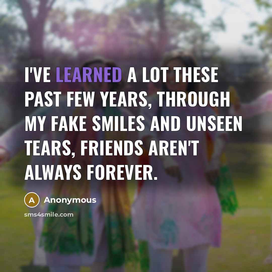“I've learned a lot these past few years, through my…” quote by Anonymous