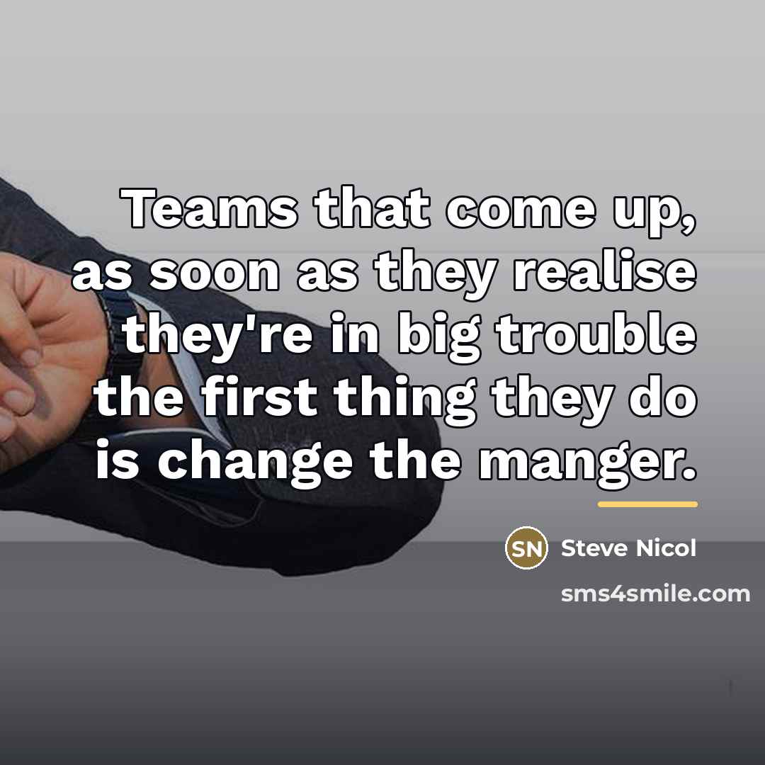 “Teams that come up, as soon as they realise they're…” quote by Steve Nicol