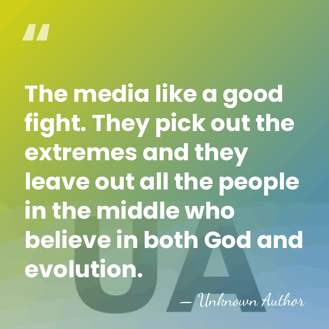 The media like a good fight. They pick out the extremes and&hellip; - Unknown Author