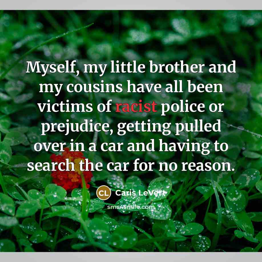 “Myself, my little brother and my cousins have all been…” quote by Caris LeVert