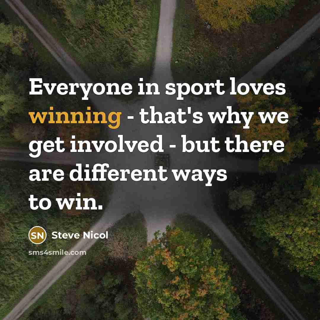 “Everyone in sport loves winning - that's why we get…” quote by Steve Nicol