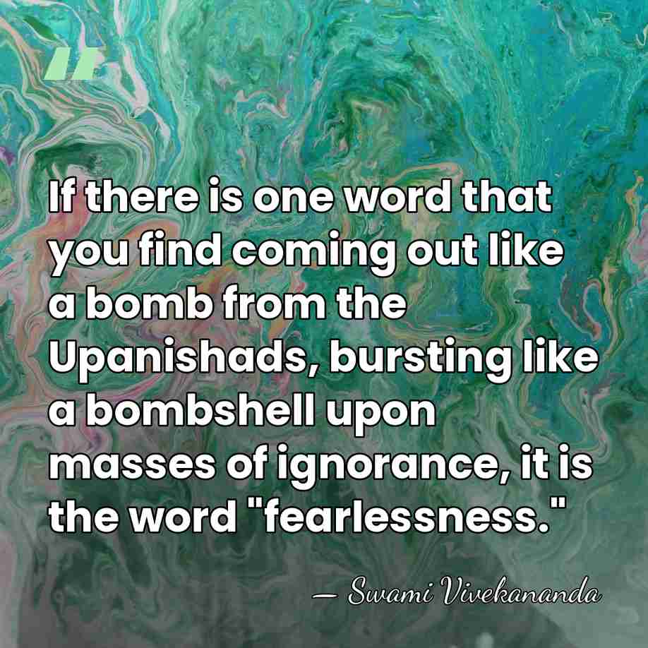 If there is one word that you find coming out like a&hellip; - Swami Vivekananda