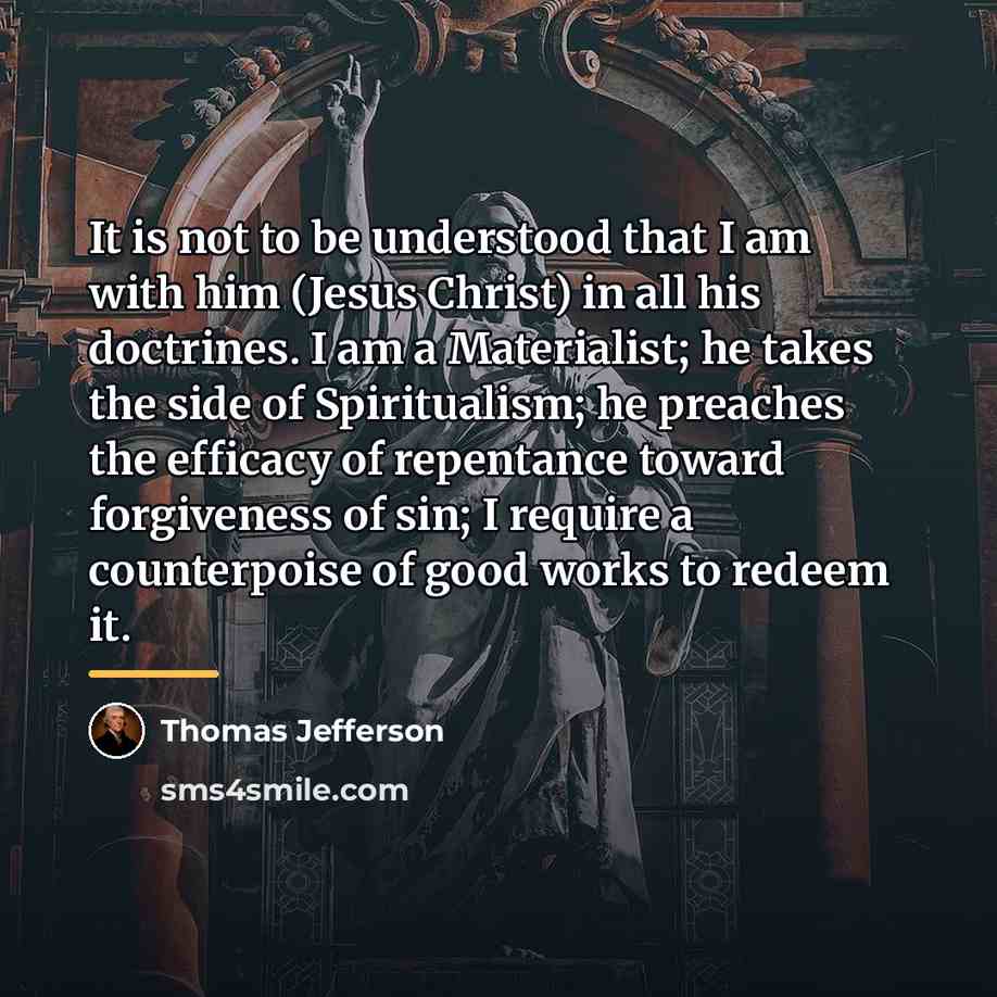 “It is not to be understood that I am with…” quote by Thomas Jefferson