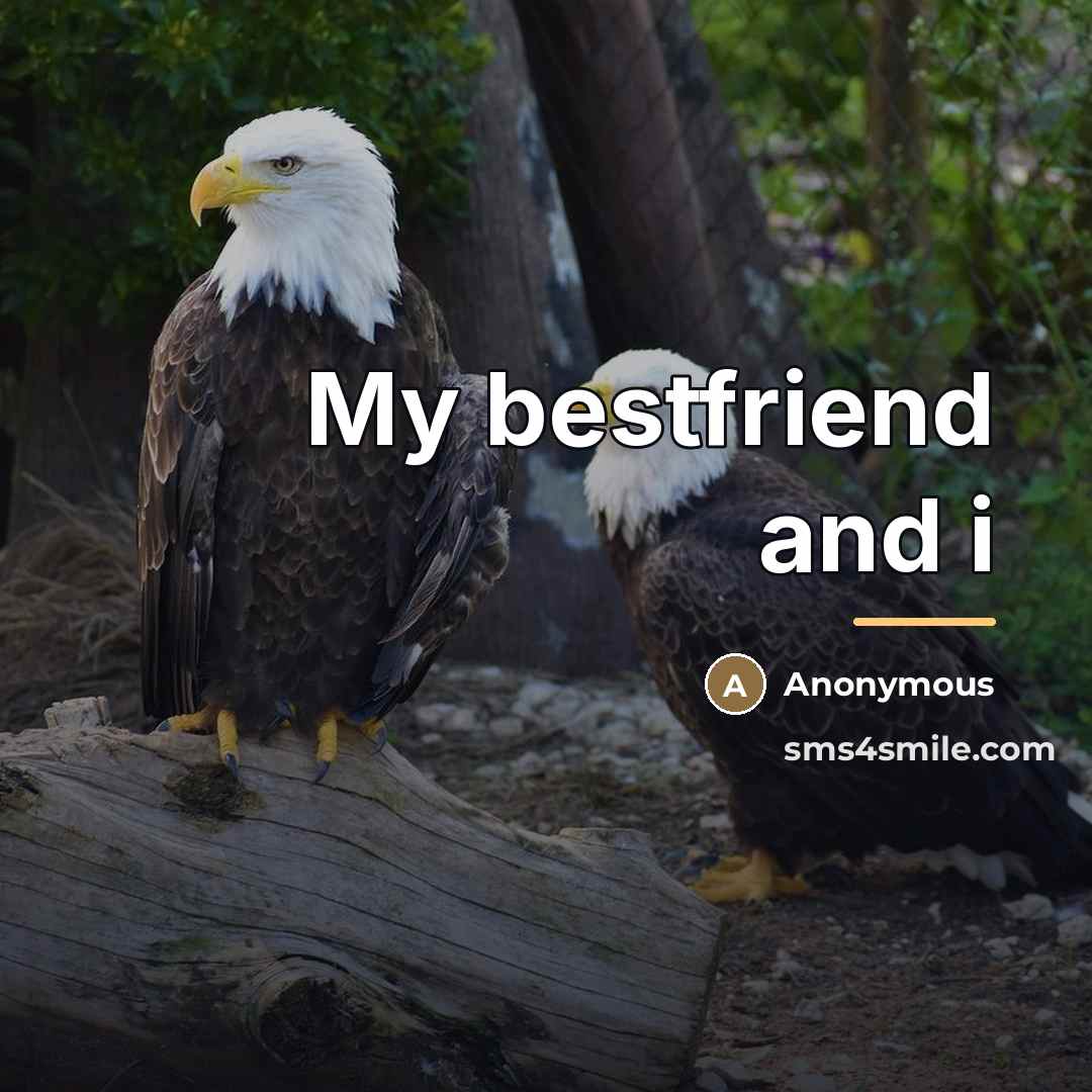 “My bestfriend and i…” quote by Anonymous