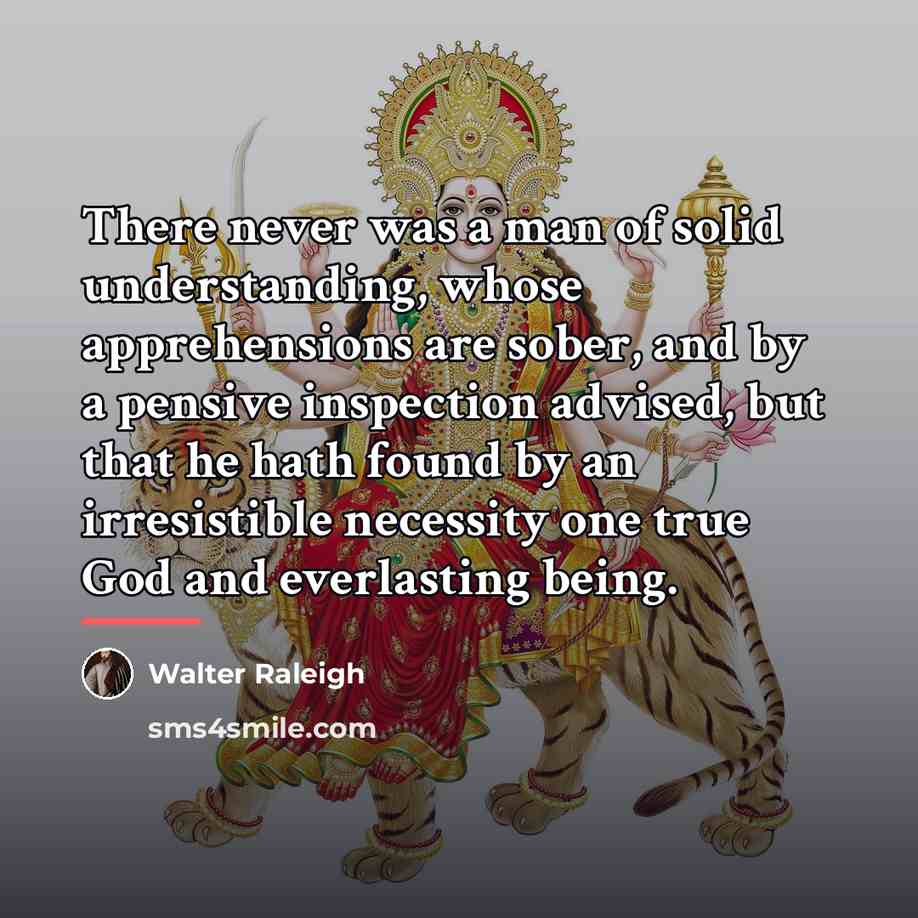 “There never was a man of solid understanding, whose apprehensions…” quote by Walter Raleigh