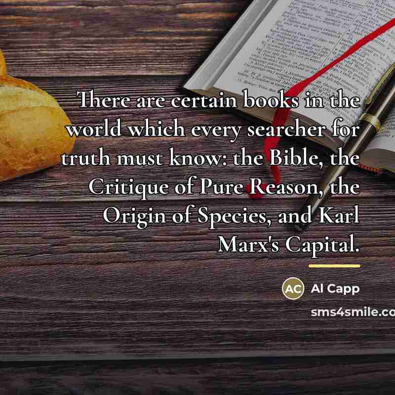 “There are certain books in the world which every searcher…” quote by Al Capp