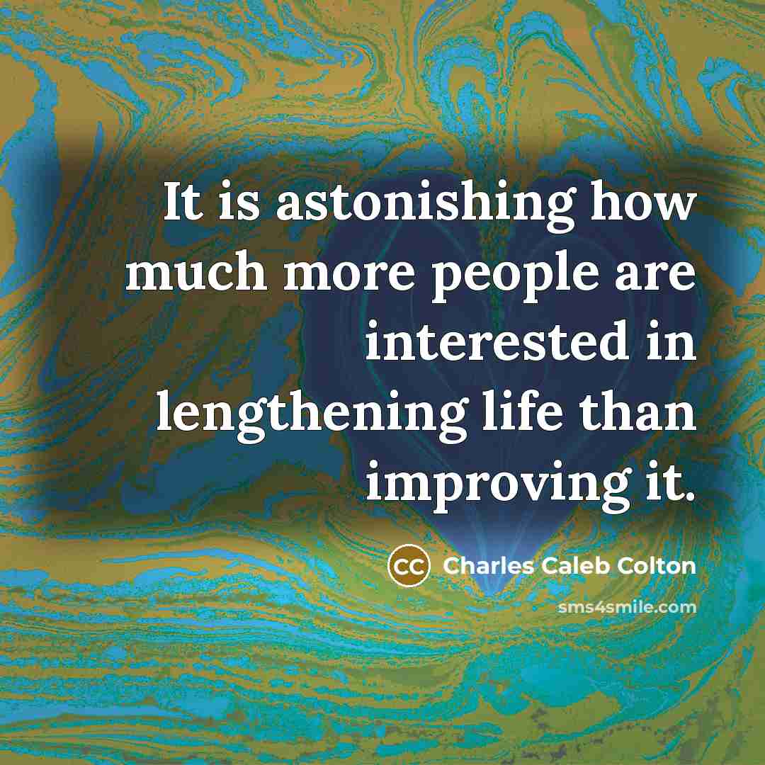“It is astonishing how much more people are interested in…” quote by Charles Caleb Colton