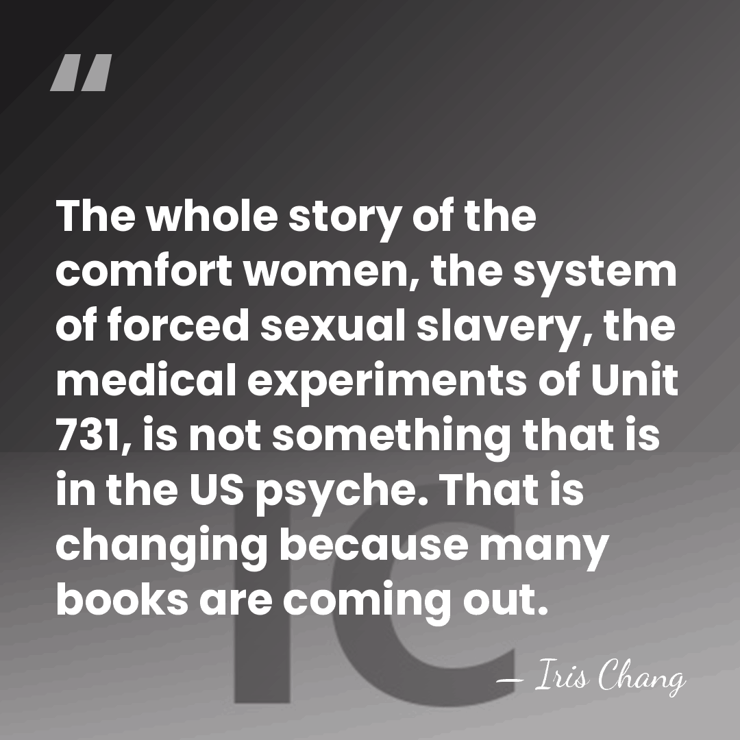 The whole story of the comfort women, the system of forced sexual&hellip; - Iris Chang