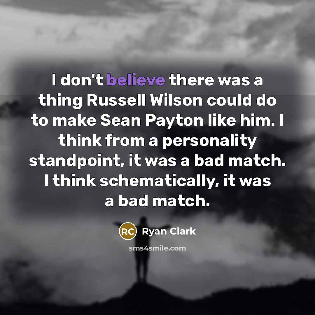 “I don't believe there was a thing Russell Wilson could…” quote by Ryan Clark