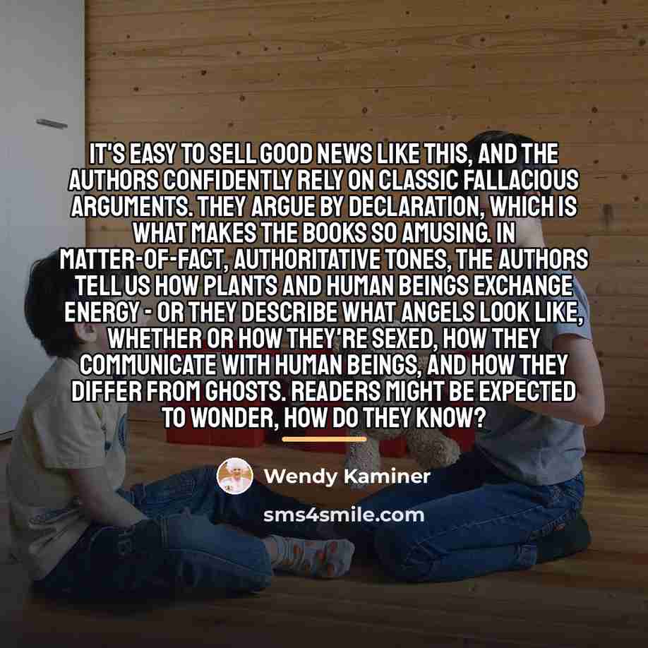 “It's easy to sell good news like this, and the…” quote by Wendy Kaminer