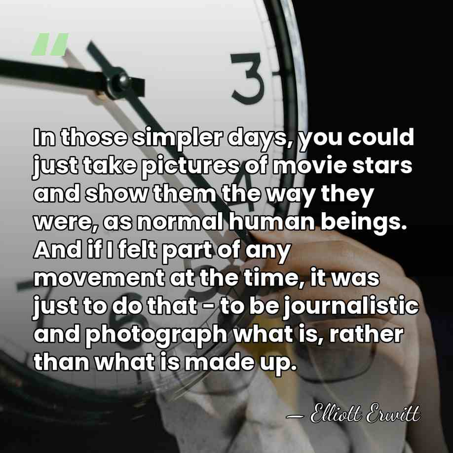 In those simpler days, you could just take pictures of movie stars&hellip; - Elliott Erwitt