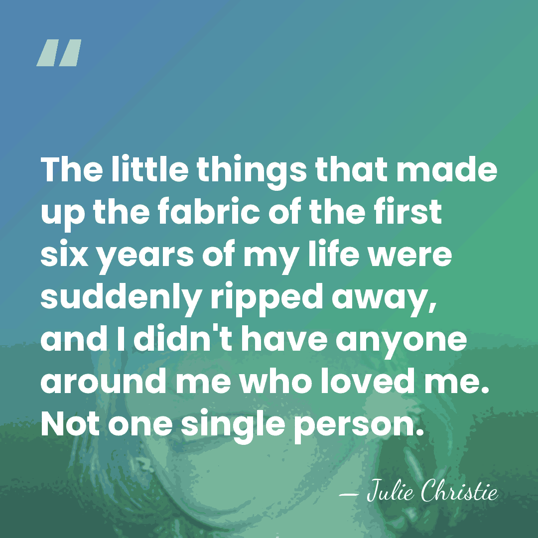 The little things that made up the fabric of the first six&hellip; - Julie Christie