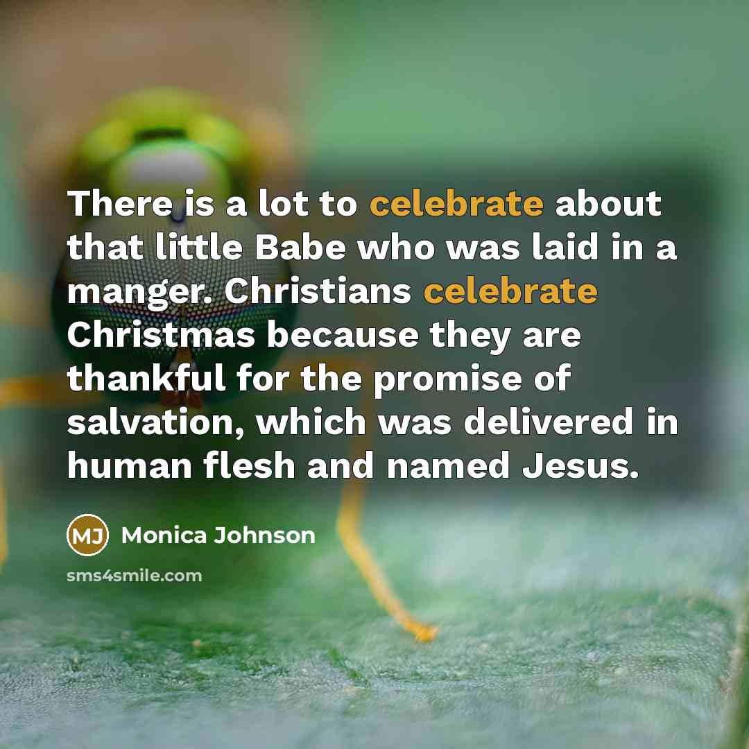 “There is a lot to celebrate about that little Babe…” quote by Monica Johnson