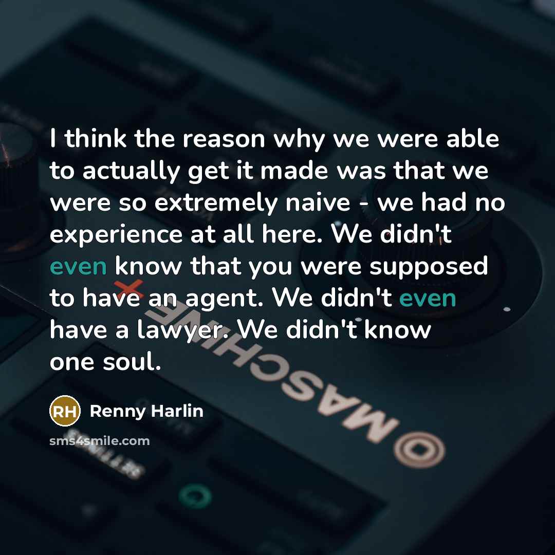“I think the reason why we were able to actually…” quote by Renny Harlin