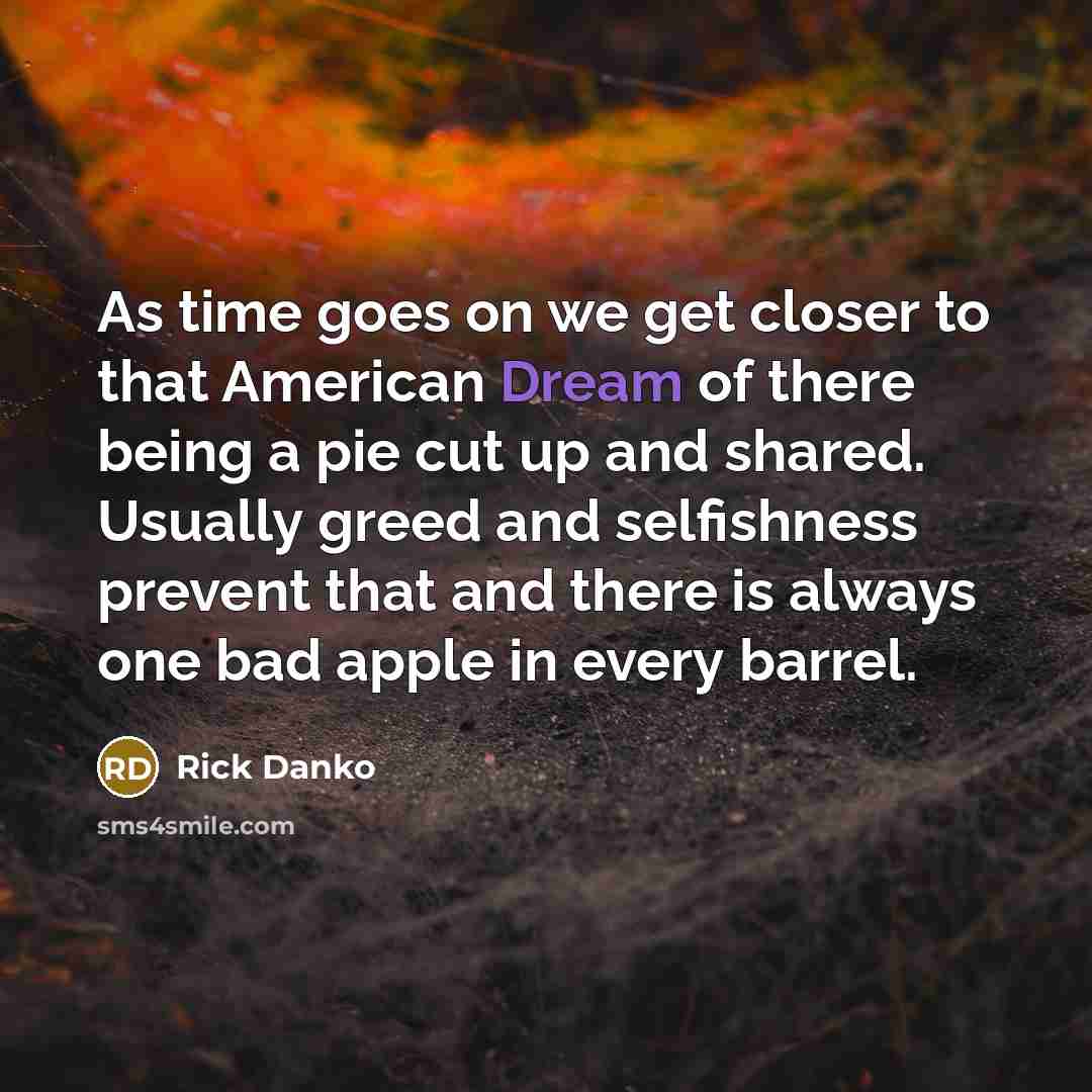 “As time goes on we get closer to that American…” quote by Rick Danko