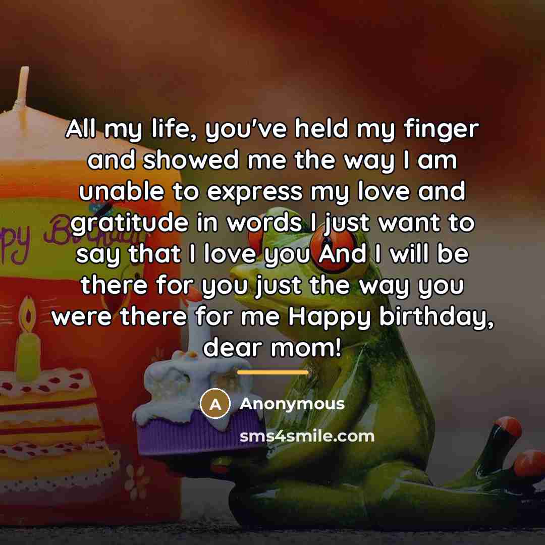 “All my life, you've held my finger and showed me…” quote by Anonymous