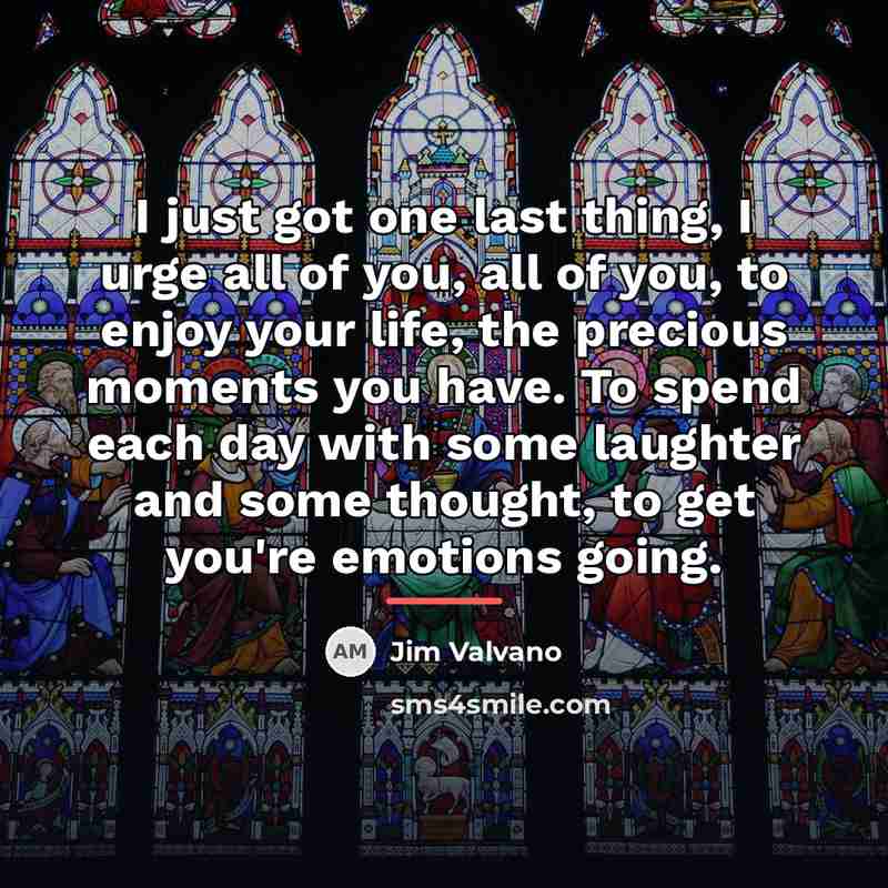 “I just got one last thing, I urge all of…” quote by Jim Valvano
