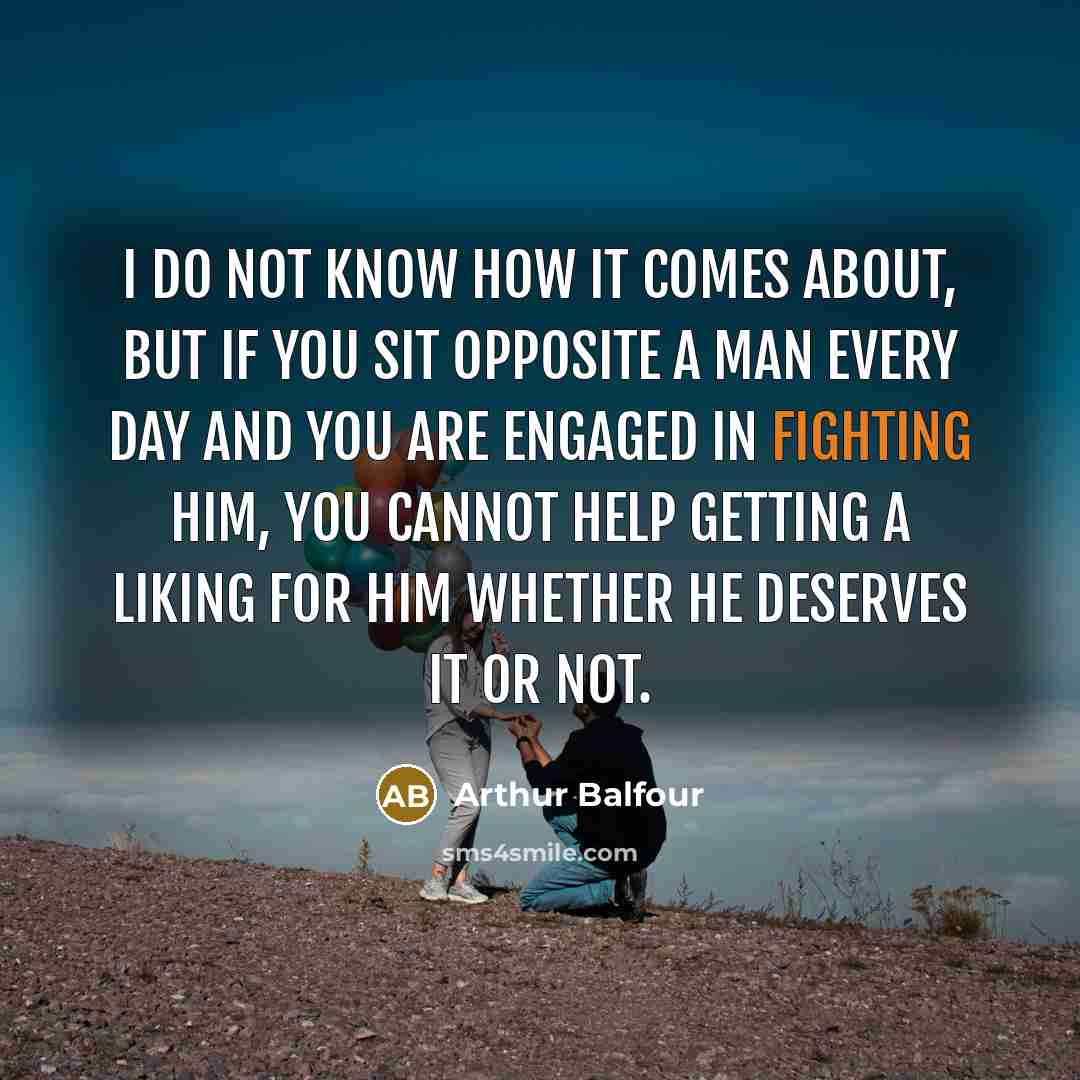 “I do not know how it comes about, but if…” quote by Arthur Balfour