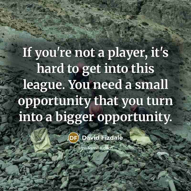 “If you're not a player, it's hard to get into…” quote by David Fizdale