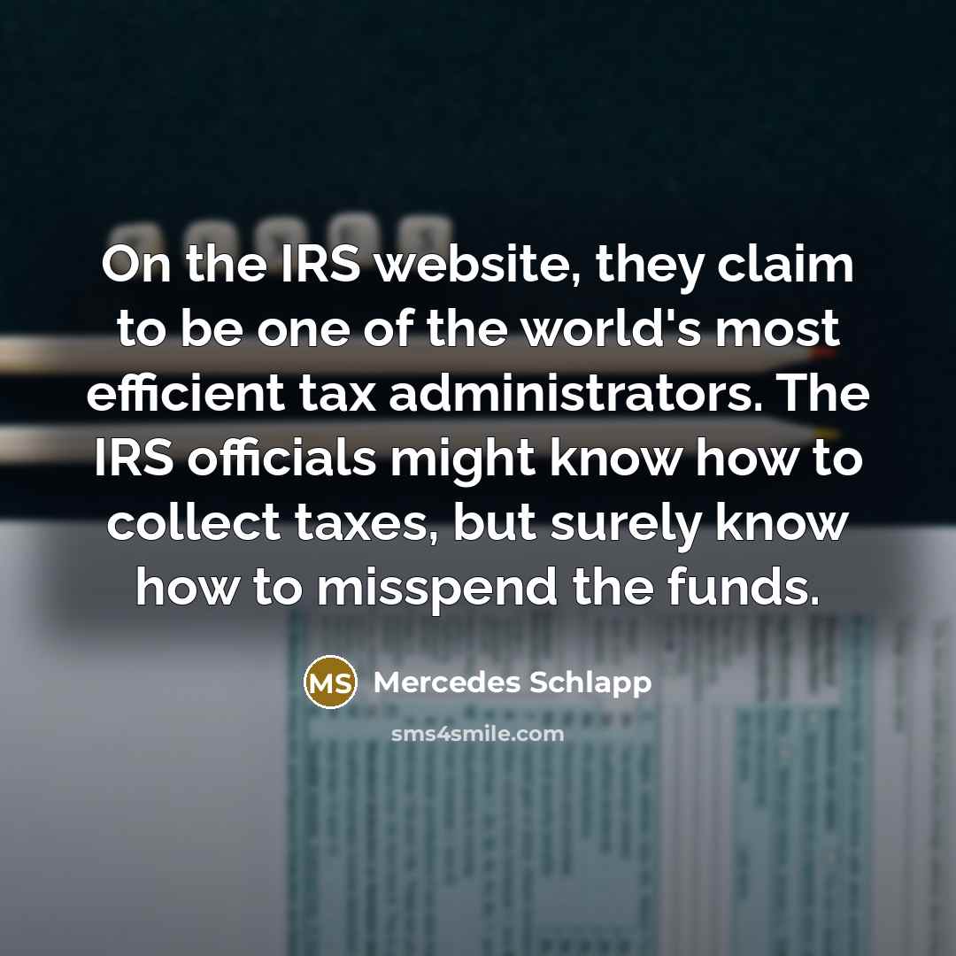 “On the IRS website, they claim to be one of…” quote by Mercedes Schlapp
