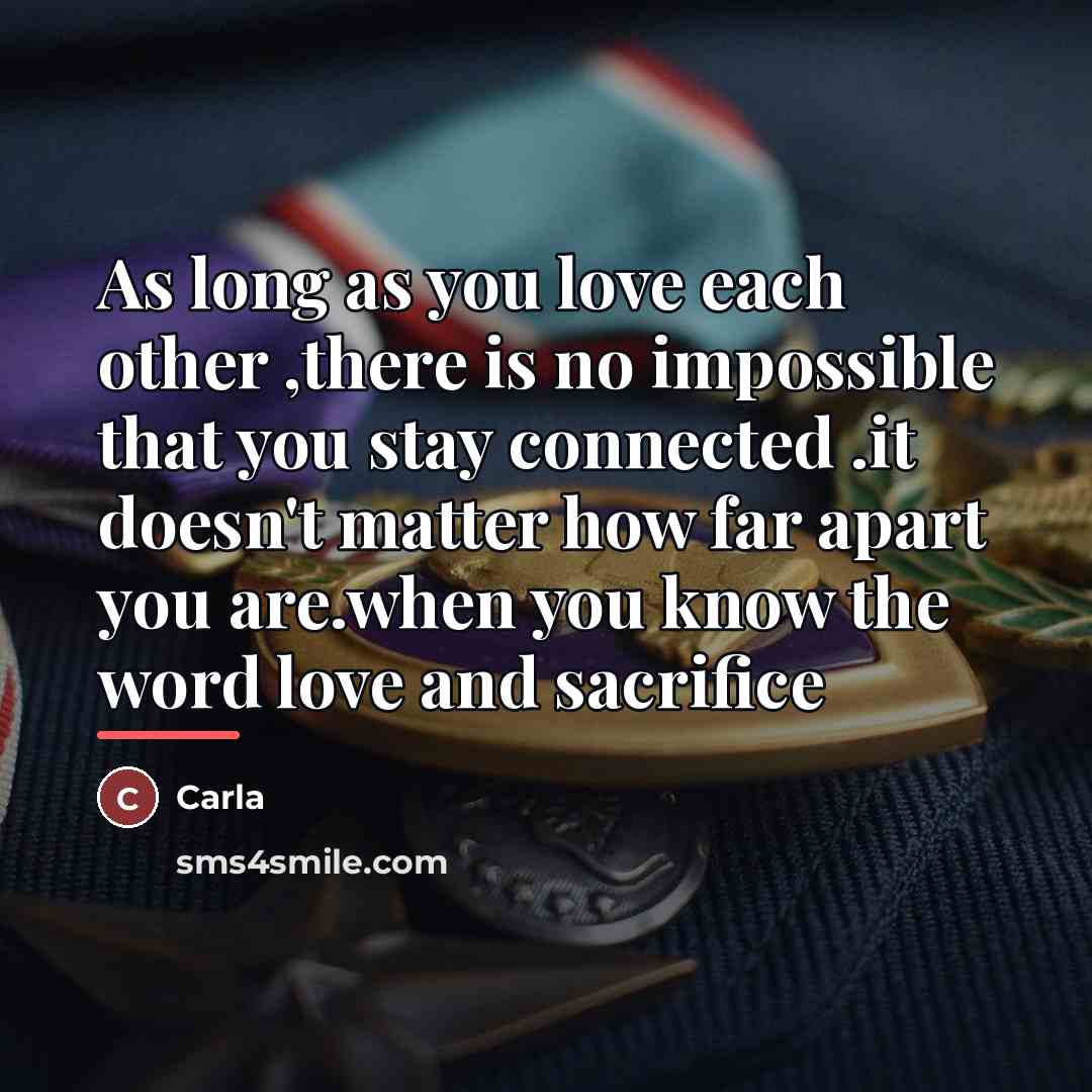 “As long as you love each other ,there is no…” quote by Carla