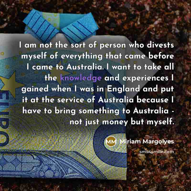 “I am not the sort of person who divests myself…” quote by Miriam Margolyes