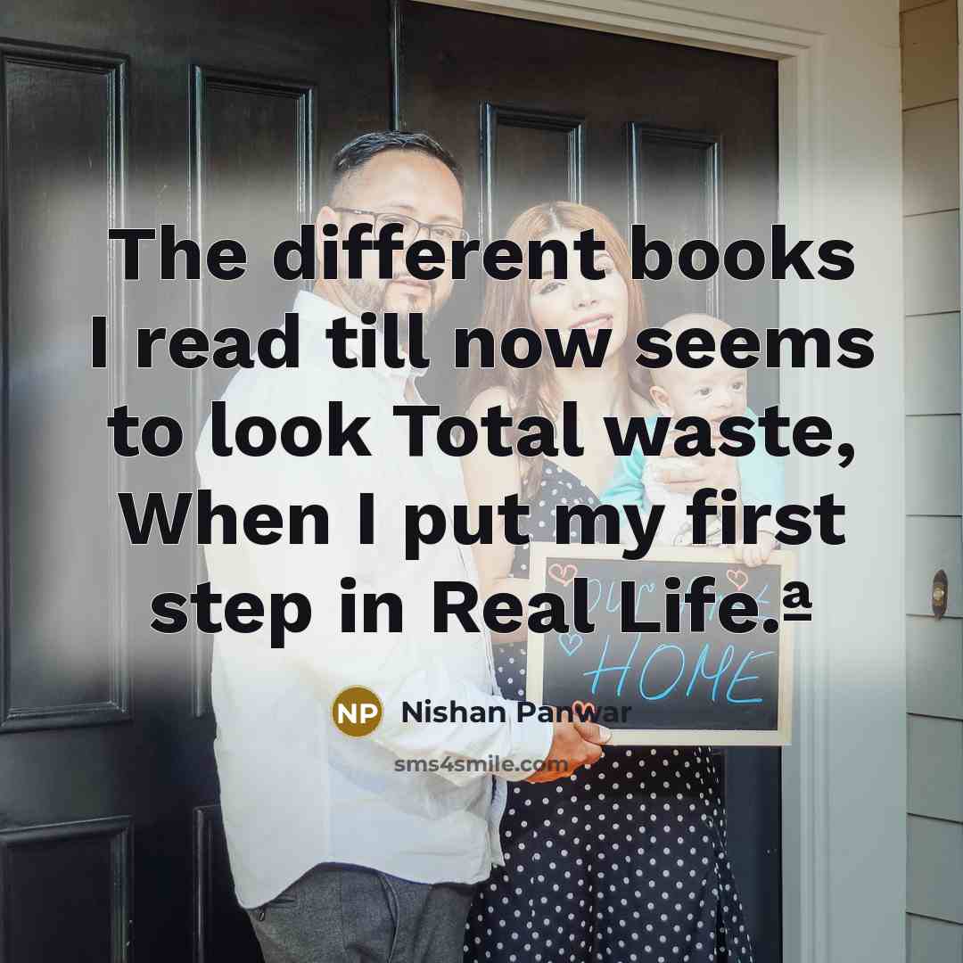 “The different books I read till now seems to look…” quote by Nishan Panwar