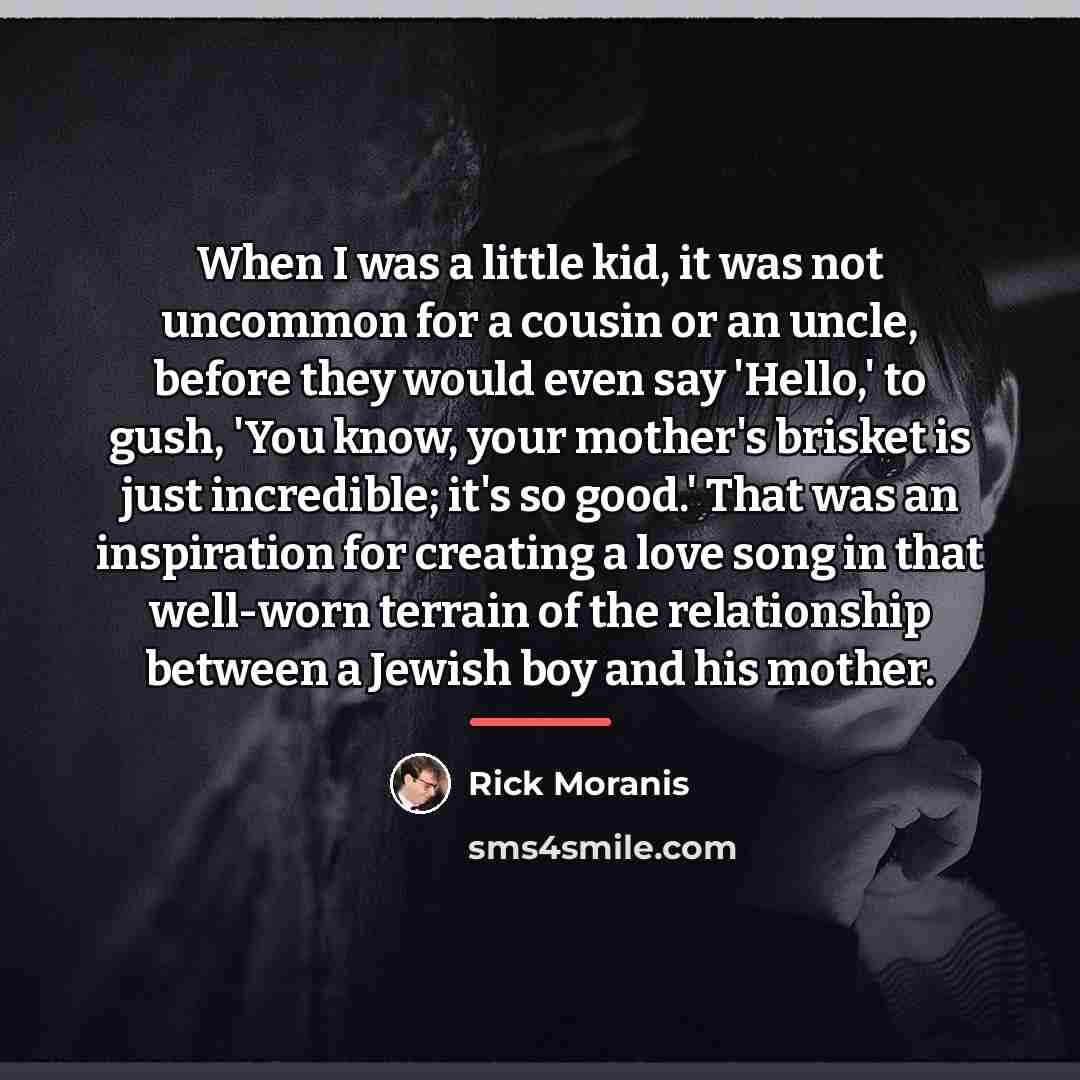 “When I was a little kid, it was not uncommon…” quote by Rick Moranis