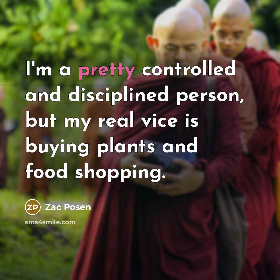 “I'm a pretty controlled and disciplined person, but my real…” quote by Zac Posen