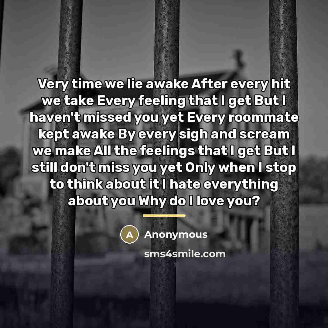“Very time we lie awake After every hit we take…” quote by Anonymous