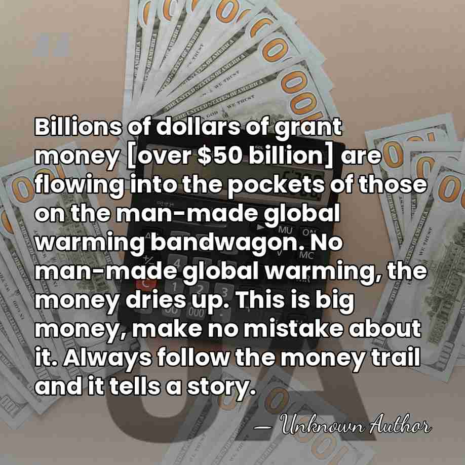 Billions of dollars of grant money [over $50 billion] are flowing into&hellip; - James Spann