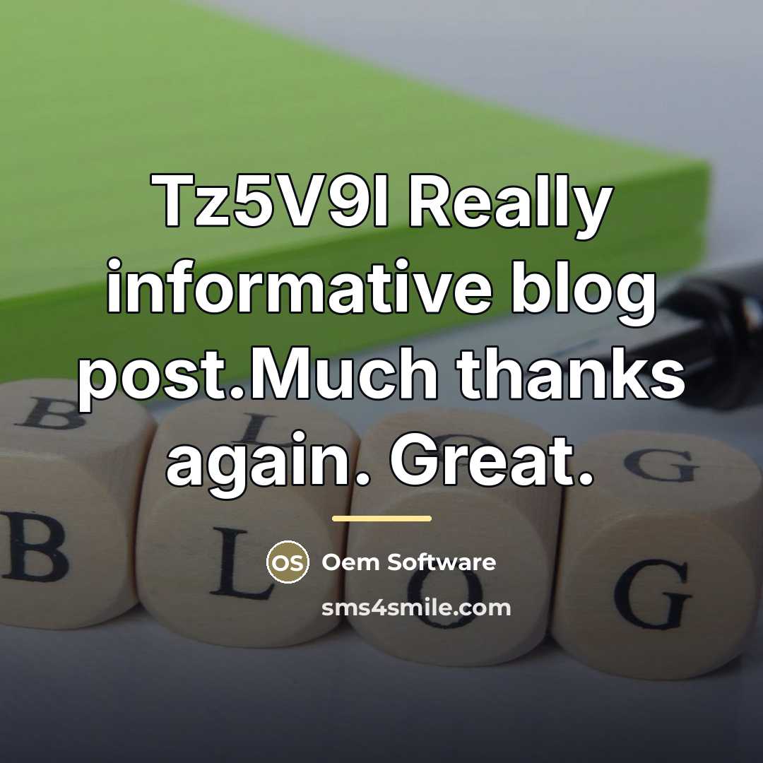 “Tz5V9l Really informative blog post.Much thanks again. Great.…” quote by Oem Software