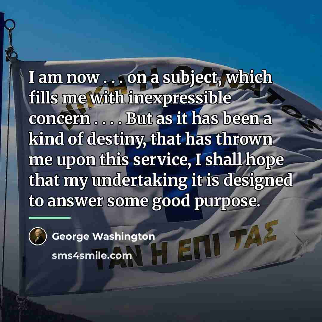 “I am now . . . on a subject, which…” quote by George Washington