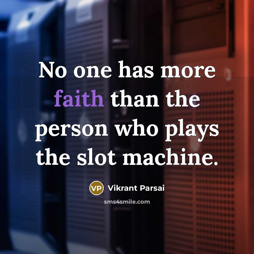 “No one has more faith than the person who plays…” quote by Vikrant Parsai