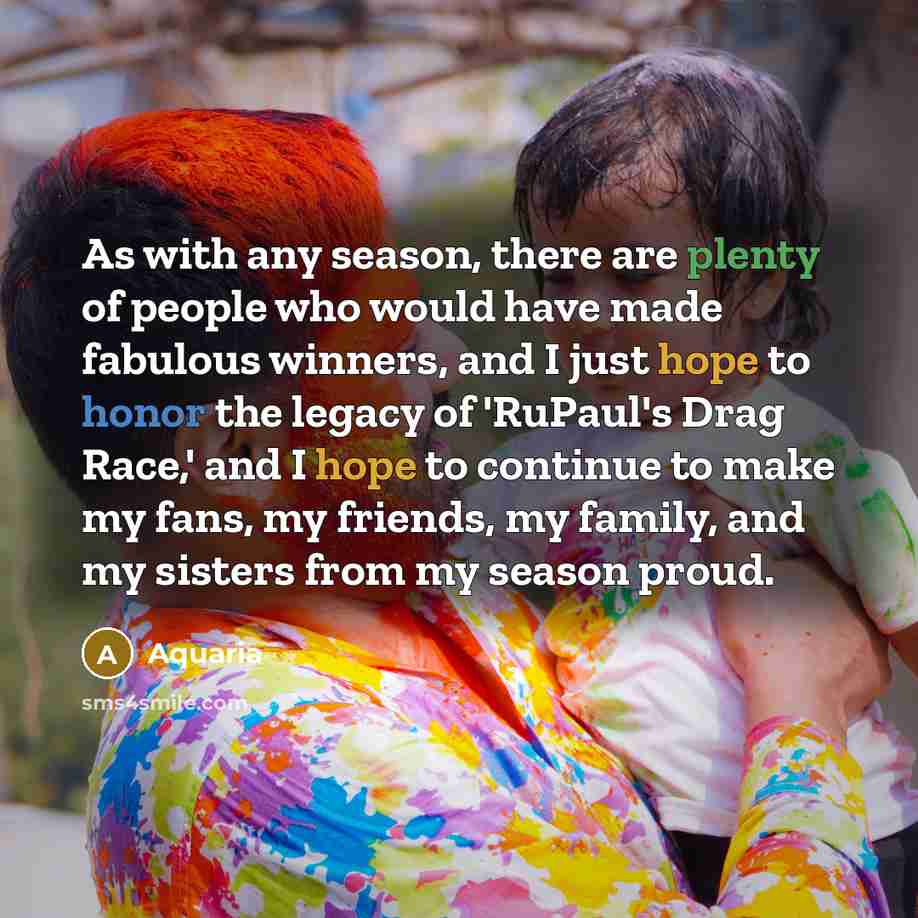 “As with any season, there are plenty of people who…” quote by Aquaria
