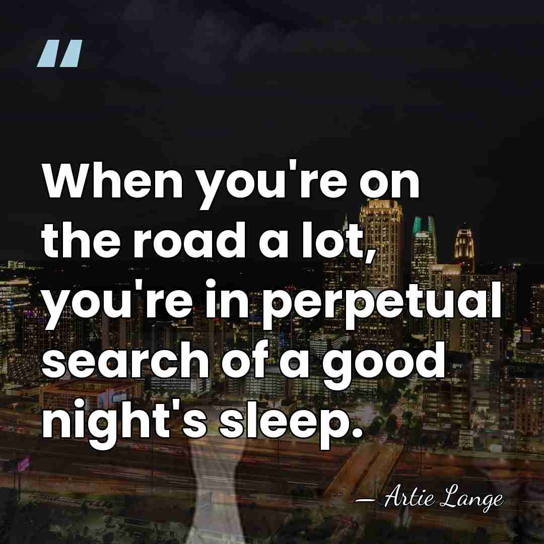 When you're on the road a lot, you're in perpetual search of&hellip; - Artie Lange
