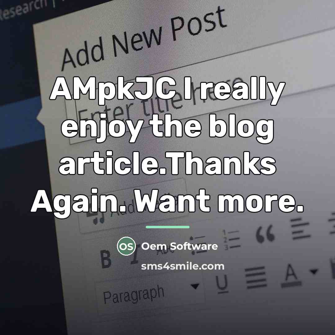 “AMpkJC I really enjoy the blog article.Thanks Again. Want more.…” quote by Oem Software