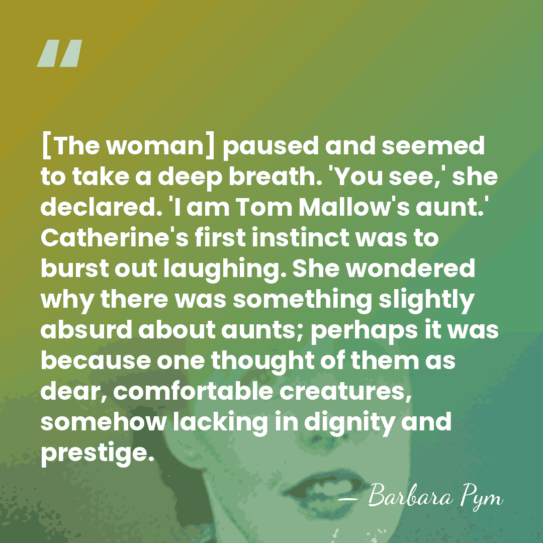 [The woman] paused and seemed to take a deep breath. 'You see,'&hellip; - Barbara Pym