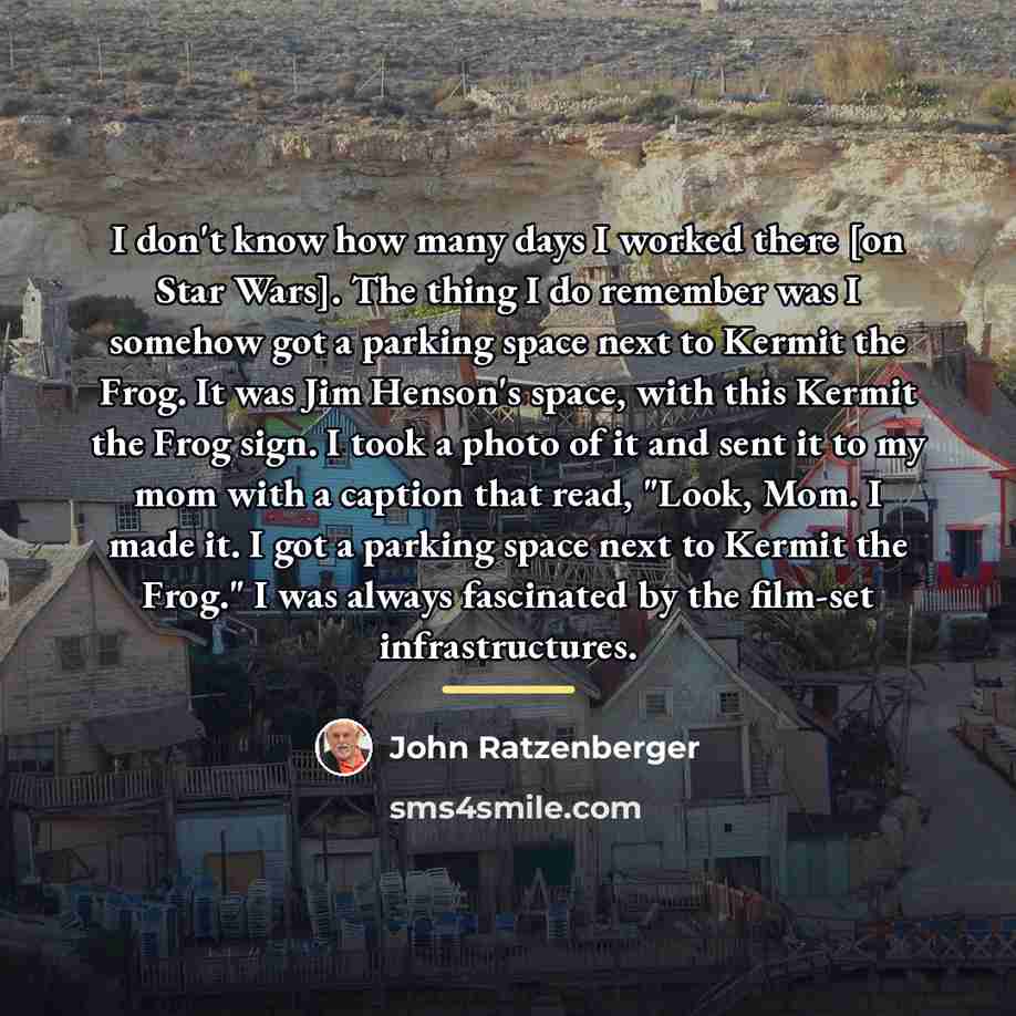 “I don't know how many days I worked there [on…” quote by John Ratzenberger