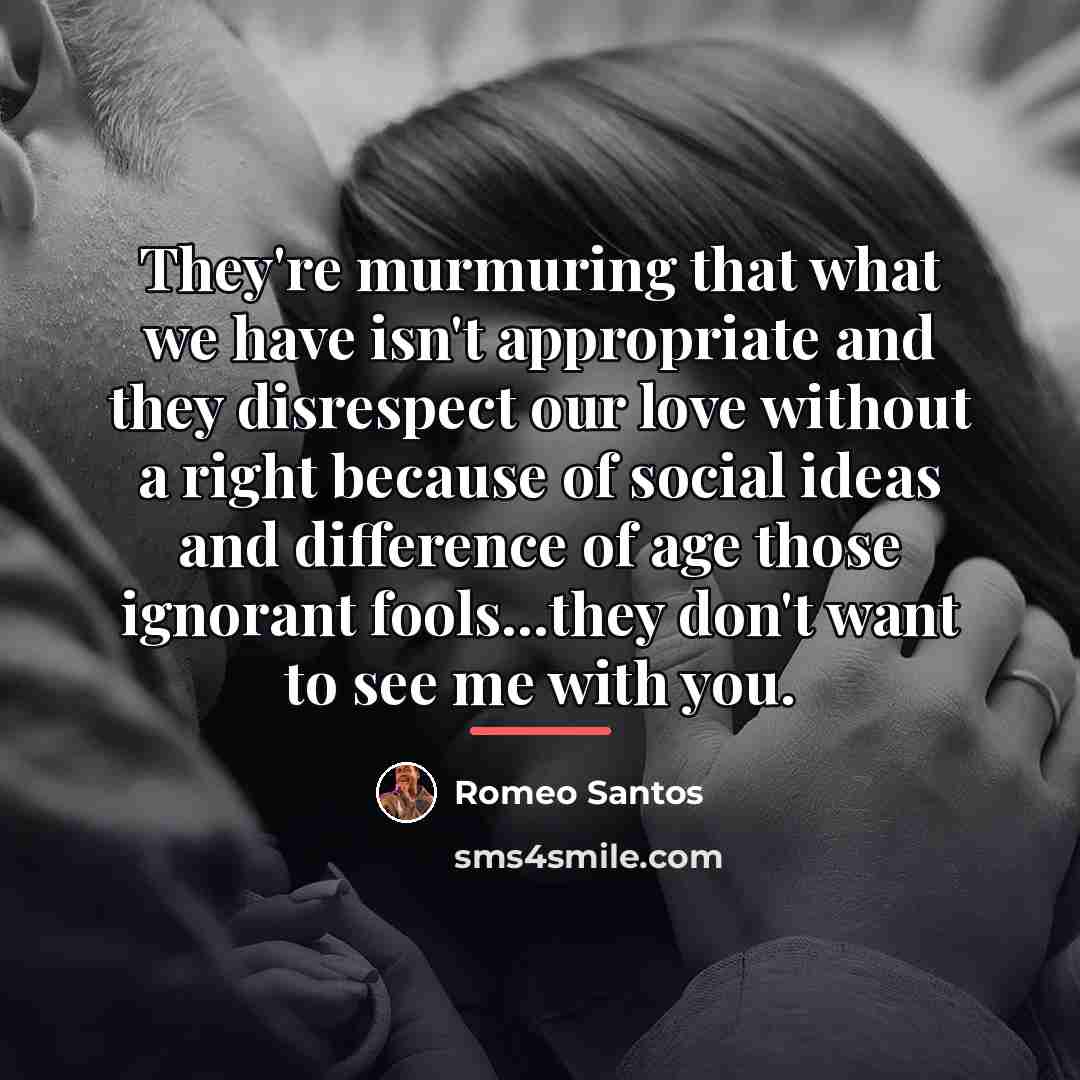 “They're murmuring that what we have isn't appropriate and they…” quote by Romeo Santos