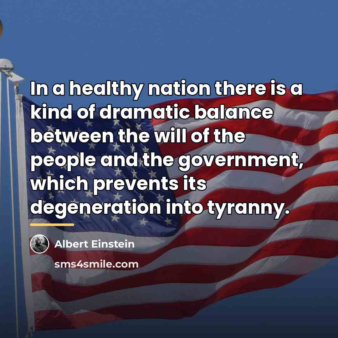 “In a healthy nation there is a kind of dramatic…” quote by Albert Einstein