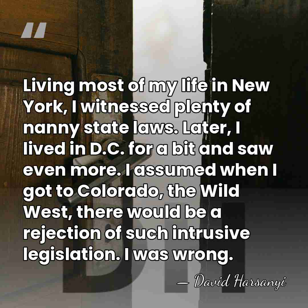 Living most of my life in New York, I witnessed plenty of&hellip; - David Harsanyi