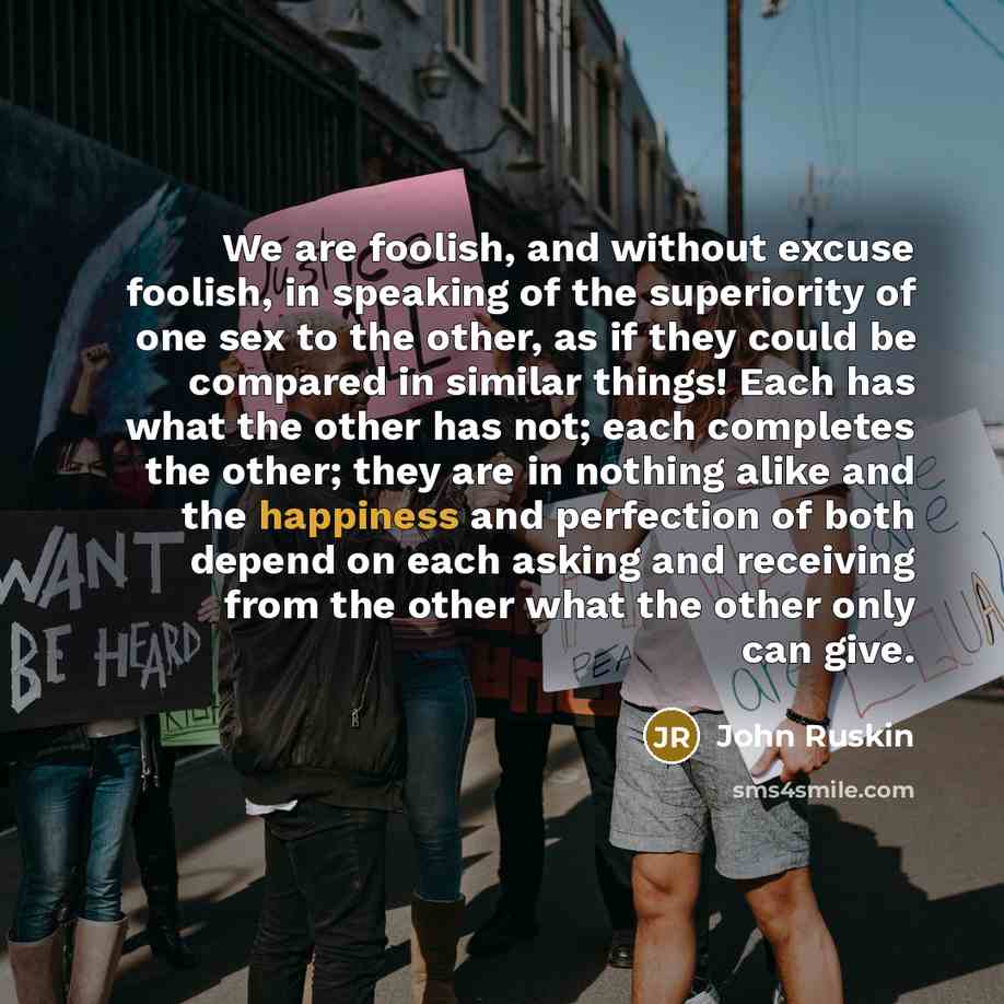 “We are foolish, and without excuse foolish, in speaking of…” quote by John Ruskin