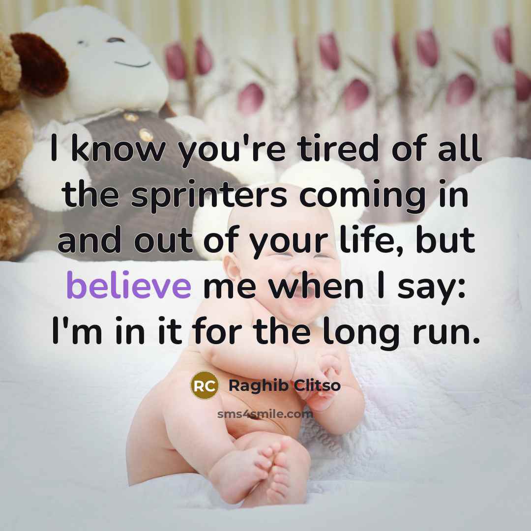 “I know you're tired of all the sprinters coming in…” quote by Raghib Clitso