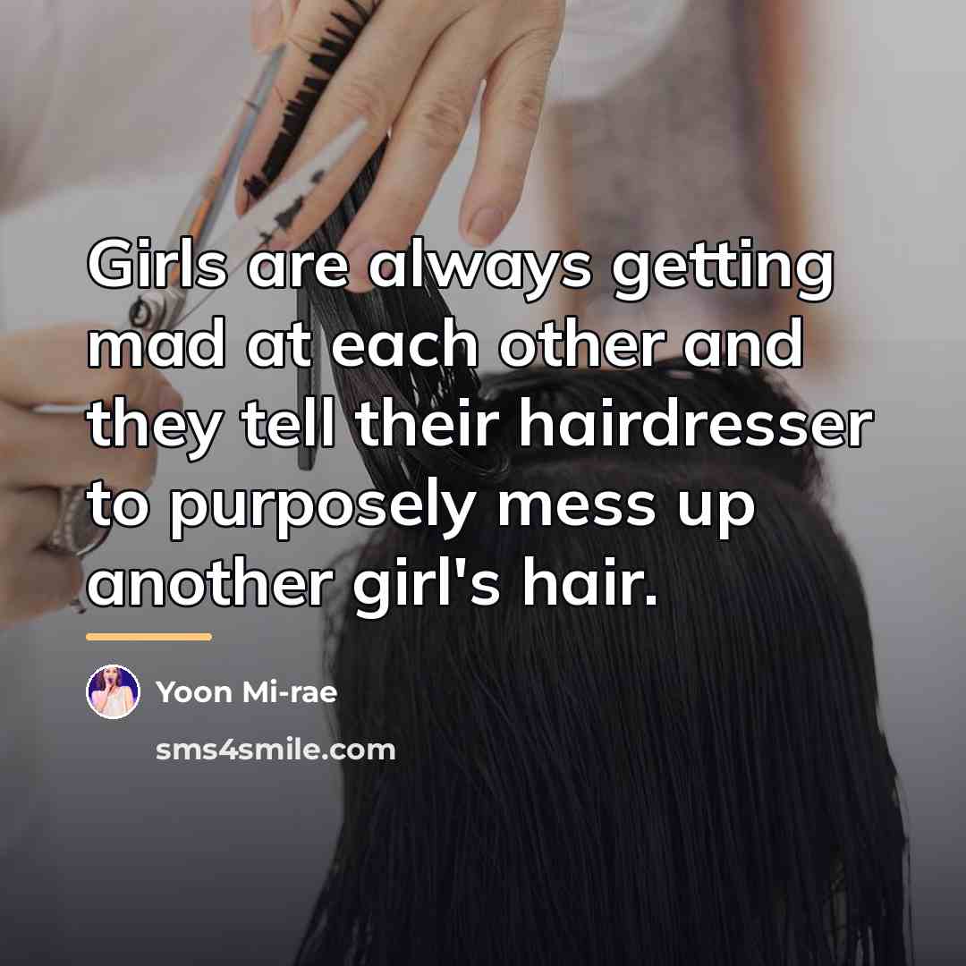 “Girls are always getting mad at each other and they…” quote by Yoon Mi-rae
